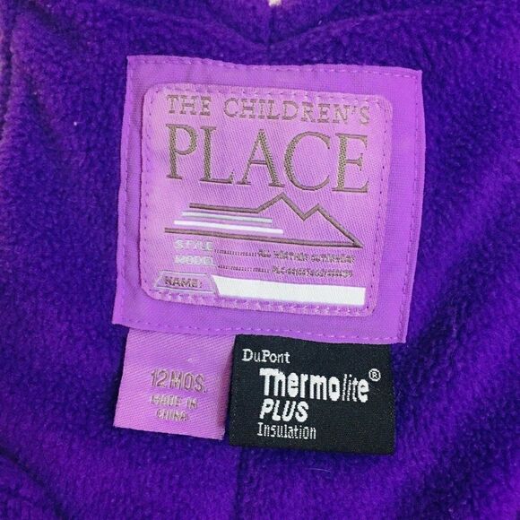The Children's Place Overalls Snow Pants Size 12 M - Picture 4 of 4